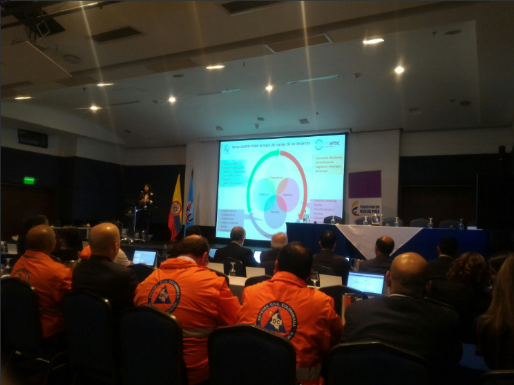 Defensa Civil Colombiana en Foro sobre el papel de las TIC en el manejo de desastres